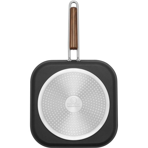 Сковорода-гриль/ Сковорода-гриль Rondell Fjord RDA-1798 квадратная 26см покрытие: Xylan Plus ручка несъемная (без крышки) черный