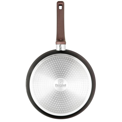 Сковорода/ Сковорода Rondell Fest RDA-1338 круглая 24см покрытие: Xylan Plus ручка несъемная (без крышки) черный