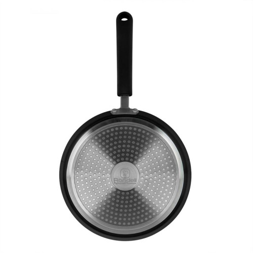 Сковорода блинная/ Сковорода блинная Rondell Pancake frypan RDA-020 круглая 22см покрытие: Xylan Plus ручка несъемная (без крышки) черный