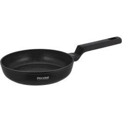 Сковорода/ Сковорода Rondell Basaltica RDA-1840 круглая 24см покрытие: TriTitanPRO ручка несъемная (без крышки) черный