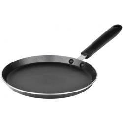 Сковорода блинная/ Сковорода блинная Rondell Pancake frypan RDA-020 круглая 22см покрытие: Xylan Plus ручка несъемная (без крышки) черный