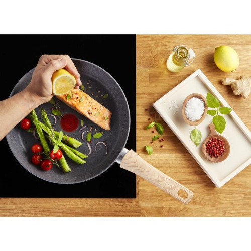 Сковорода/ Сковорода Tefal Natural Force G2660772 круглая 30см покрытие: Mineralia+ non-stick ручка несъемная (без крышки) серый (2100118266)