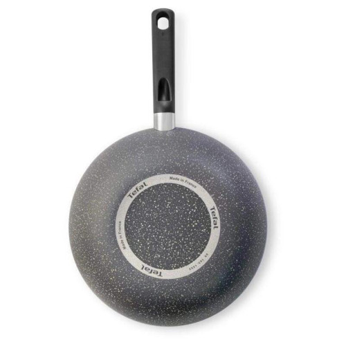 Сковорода ВОК (WOK)/ Сковорода ВОК (WOK) Tefal Natural Cook 04213628 круглая 28см покрытие: Mineralia+ non-stick ручка несъемная (без крышки) серый