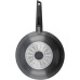 Сковорода ВОК (WOK)/ Сковорода ВОК (WOK) Rondell Kontur RDA-1489 круглая 28см покрытие: Xylan Plus ручка несъемная (с крышкой) графитовый