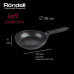 Сковорода/ Сковорода Rondell Loft RDA-1145 круглая 28см покрытие: TriTitan ручка несъемная (без крышки) черный