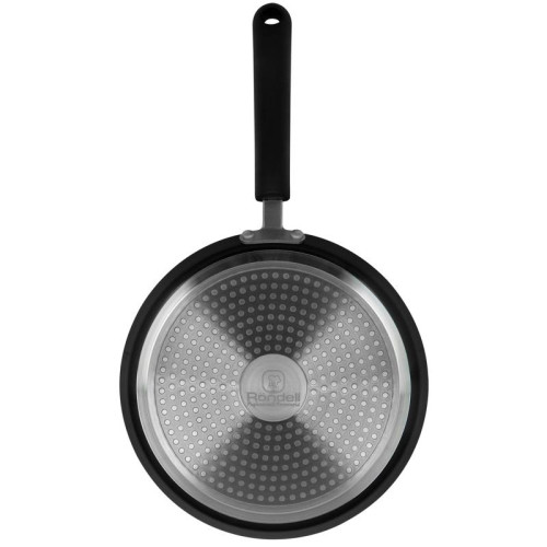 Сковорода блинная/ Сковорода блинная Rondell Pancake frypan RDA-1407 круглая 26см покрытие: Xylan Plus ручка несъемная (без крышки) черный