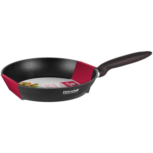 Сковорода/ Сковорода Rondell Tierno RDA-1577 круглая 28см покрытие: Xylan Plus ручка несъемная (без крышки) черный