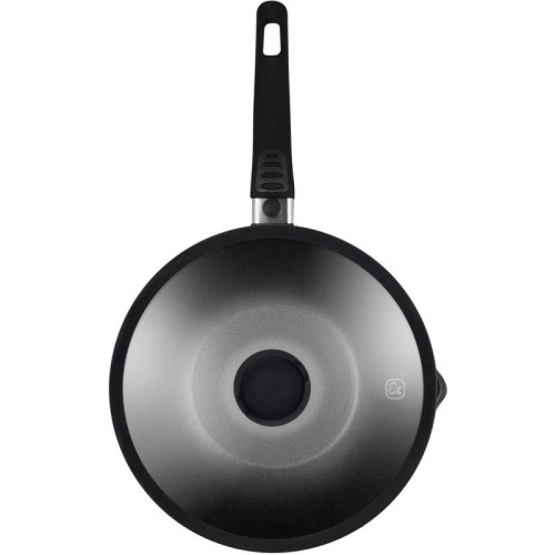 Сковорода ВОК (WOK)/ Сковорода ВОК (WOK) Rondell Escurion RDA-870 круглая 28см покрытие: антипригарное ручка съемная (с крышкой) черный