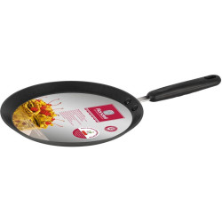 Сковорода блинная/ Сковорода блинная Rondell Pancake frypan RDA-274 круглая 22см покрытие: TriTitan ручка несъемная (без крышки) черный