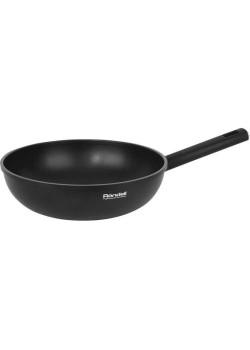 Сковорода ВОК (WOK)/ Сковорода ВОК (WOK) Rondell Trumpf RDA-1405 круглая 28см покрытие: Xylan Plus ручка несъемная (без крышки) черный