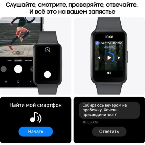 Смарт-часы Samsung Galaxy Fit 3 SM-R390 1.6 Смарт-часы Samsung Galaxy Fit 3 SM-R390 1.6