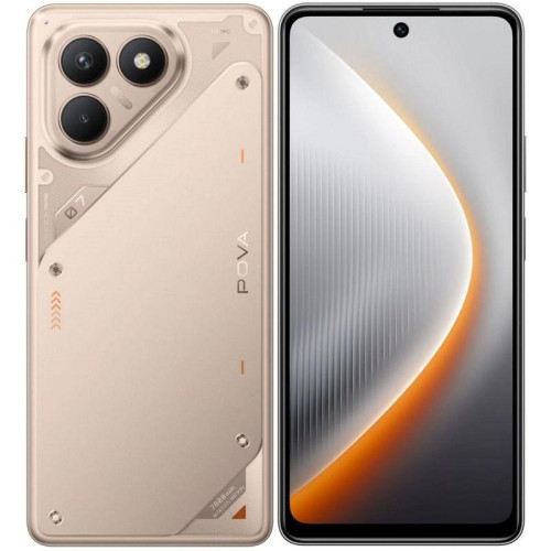 Смартфон Tecno POVA 7 Neo 256Gb 8Gb титановый моноблок 3G 4G 6.8