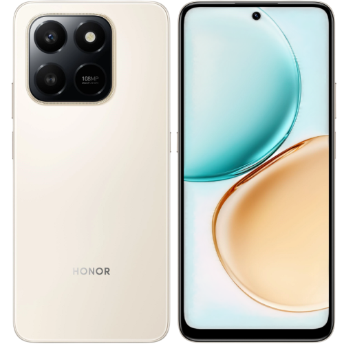 Смартфон HONOR X7d 6+128Gb золотой (5109BXJS)