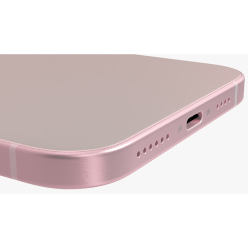 Смартфон Apple A3090 iPhone 15 128Gb розовый моноблок 3G 4G 1Sim 6.1