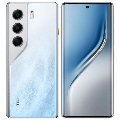 Смартфон Tecno Camon 40 Pro 256Gb 8Gb белый моноблок 3G 4G 2Sim 6.78