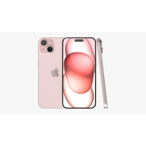 Смартфон Apple A3090 iPhone 15 128Gb розовый моноблок 3G 4G 1Sim 6.1