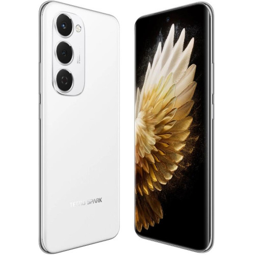 Смартфон Tecno Spark 40 Pro+ 8+256Gb  белый