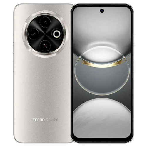 Смартфон Tecno Spark 30C 128Gb 4Gb золотой моноблок 3G 4G 2Sim 6.67