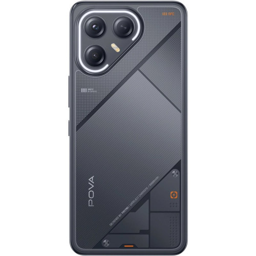 Смартфон Tecno Pova 7 Ultra 5G 256Gb 8Gb черный моноблок 3G 4G 2Sim 6.67