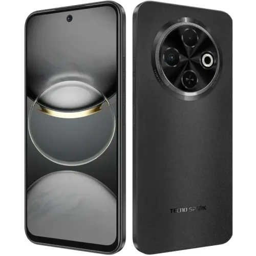 Смартфон Tecno Spark 30C 256Gb 8Gb черный моноблок 3G 4G 2Sim 6.67