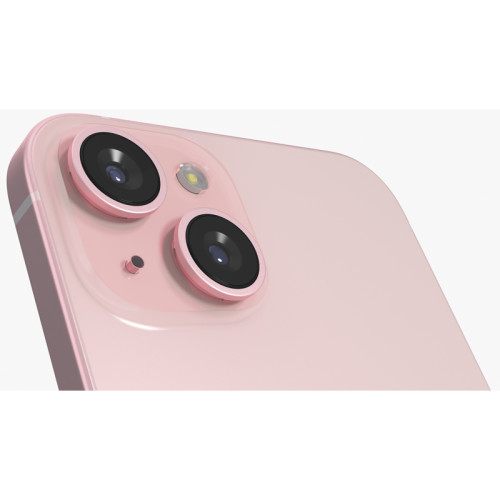 Смартфон Apple A3090 iPhone 15 128Gb розовый моноблок 3G 4G 1Sim 6.1