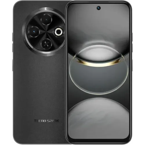 Смартфон Tecno Spark 30C 256Gb 8Gb черный моноблок 3G 4G 2Sim 6.67