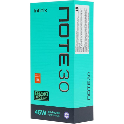 Смартфон Infinix X6833B Note 30 128Gb 8Gb золотистый моноблок 3G 4G 2Sim 6.78