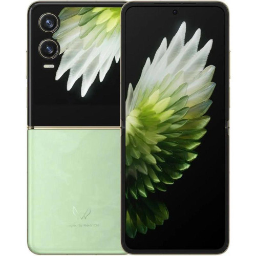 Смартфон Tecno AE11 Phantom V Flip2 5G 256Gb 8Gb зеленый раскладной 3G 4G 2Sim 6.9