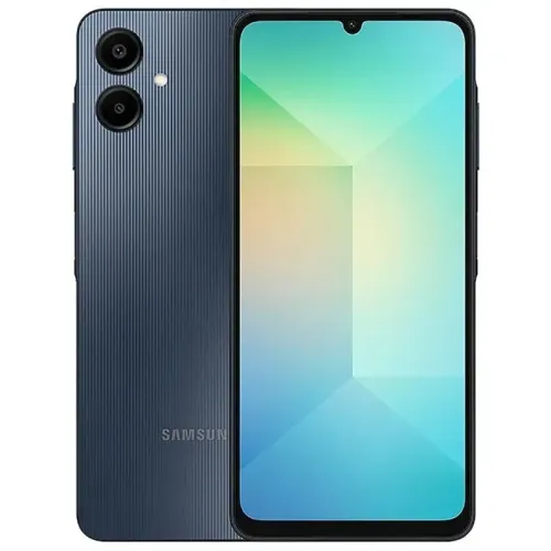 Смартфон Samsung SM-A065F Galaxy A06 64Gb 4Gb черный моноблок 3G 4G 2Sim 6.7
