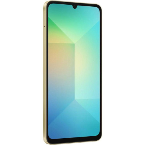 Смартфон Samsung SM-A065F Galaxy A06 64Gb 4Gb золотистый моноблок 3G 4G 2Sim 6.7