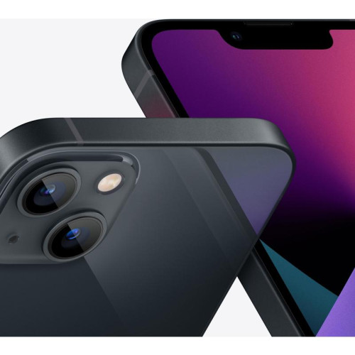 Смартфон Apple A2633 iPhone 13 128Gb 4Gb темная ночь моноблок 3G 4G 1Sim 6.1