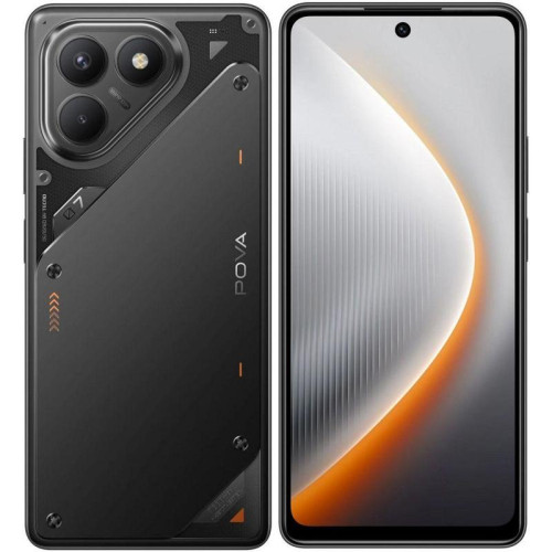 Смартфон Tecno POVA 7 Neo 256Gb 8Gb черный моноблок 3G 4G 6.8