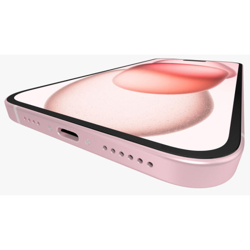 Смартфон Apple A3090 iPhone 15 256Gb розовый моноблок 3G 4G 1Sim 6.1
