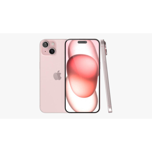 Смартфон Apple A3090 iPhone 15 256Gb розовый моноблок 3G 4G 1Sim 6.1