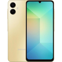 Смартфон Samsung SM-A065F Galaxy A06 128Gb 4Gb золотистый моноблок 3G 4G 2Sim 6.7