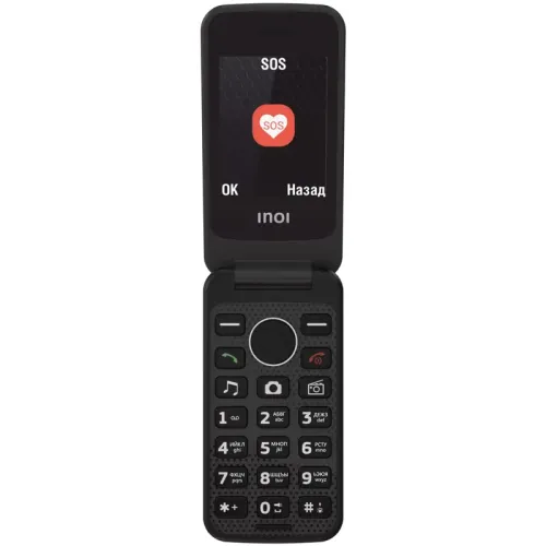 Сотовый телефон INOI 247B с док-станцией Black