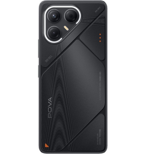 Смартфон Tecno Pova 7 5G 128Gb 8Gb черный моноблок 3G 4G 2Sim 6.78