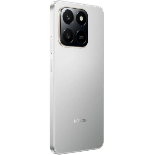 Смартфон HONOR X7d 6+128Gb серебряный (5109BXJR)