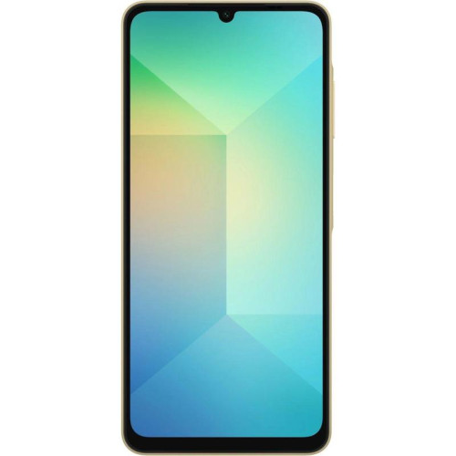 Смартфон Samsung SM-A065F Galaxy A06 64Gb 4Gb золотистый моноблок 3G 4G 2Sim 6.7