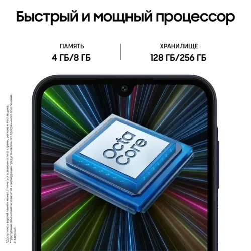 Смартфон/ Смартфон Samsung Galaxy A15 4+128GB Тёмно-синий