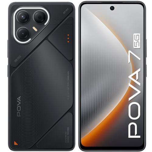 Смартфон Tecno POVA 7 5G 8+256 черный