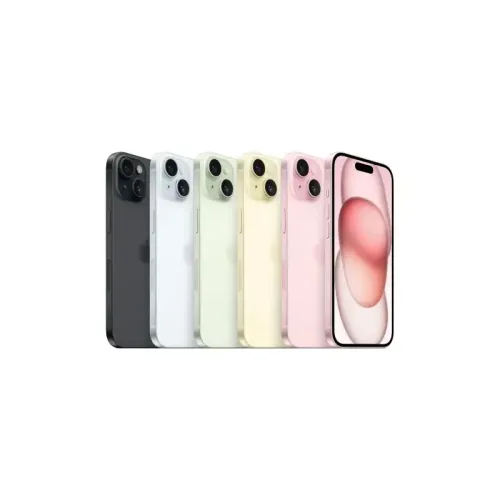 Смартфон Apple A3090 iPhone 15 128Gb розовый моноблок 3G 4G 1Sim 6.1