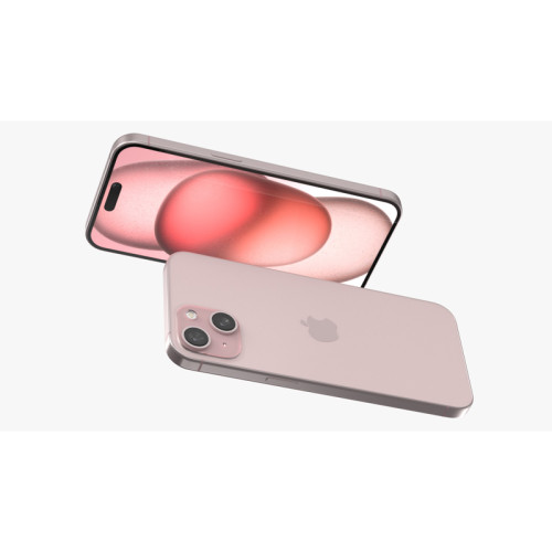 Смартфон Apple A3090 iPhone 15 128Gb розовый моноблок 3G 4G 1Sim 6.1