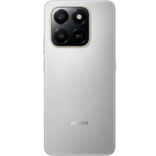 Смартфон HONOR X7d 6+128Gb серебряный (5109BXJR)