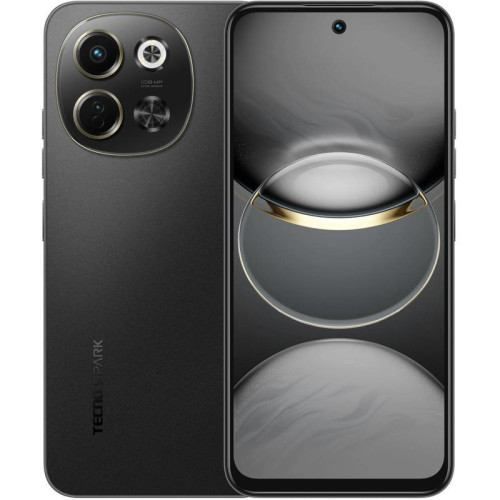 Смартфон Tecno Spark 30 5G 128Gb 6Gb черный моноблок 3G 4G 2Sim 6.67