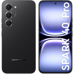 Смартфон Tecno Spark 40 Pro 256Gb 8Gb черный моноблок 3G 4G 2Sim 6.78