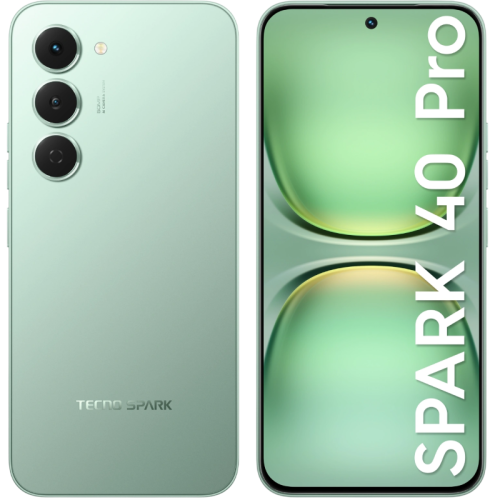 Смартфон Tecno Spark 40 Pro 8+128 зелёный