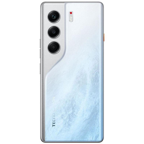 Смартфон Tecno Camon 40 Pro 5G 256Gb 12Gb белый ледяной моноблок 3G 4G 6.67