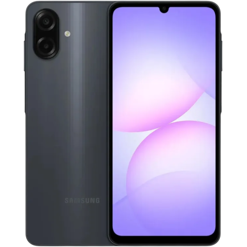 Смартфон Samsung SM-A075F Galaxy A07 64Gb 4Gb черный моноблок 3G 4G 2Sim 6.7