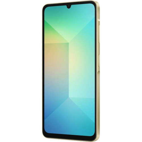 Смартфон Samsung SM-A065F Galaxy A06 64Gb 4Gb золотистый моноблок 3G 4G 2Sim 6.7
